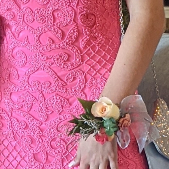 Beautiful Boutique - Hot Pink Formal Dress - Picture 2 of 8